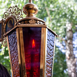 Божественная литургия Пасхальным чином в Воскресенско-Германовском храме Ульяновска