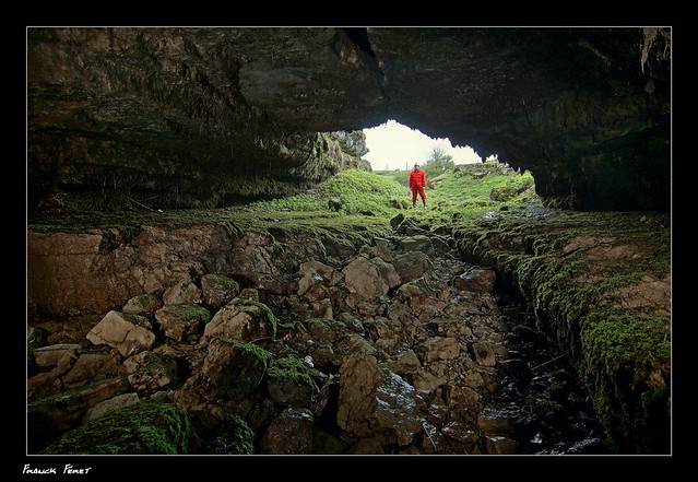 Entrée Grotte de la Baume - Boujailles - Franche-Comté - Doubs