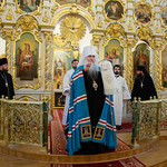 Всенощное бдение в Спасо-Вознесенском кафедральном соборе Ульяновска