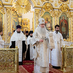 Всенощное бдение в Спасо-Вознесенском кафедральном соборе Ульяновска