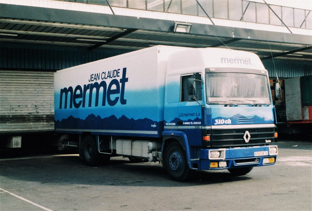 Renault R310-19t Turboleader Transports Jean-Claude Mermet Rungis (94 Val de Marne) 1992a
