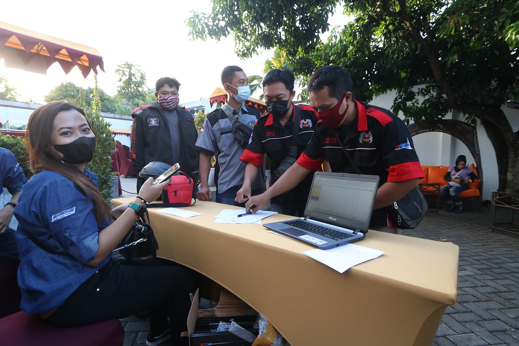 Yamaha Riders Federation Indonesia (YRFI) chapter Yogyakarta menggelar silaturahmi