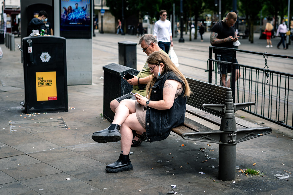 The Lonely World of Manchester's Phone Users (1 of 6)