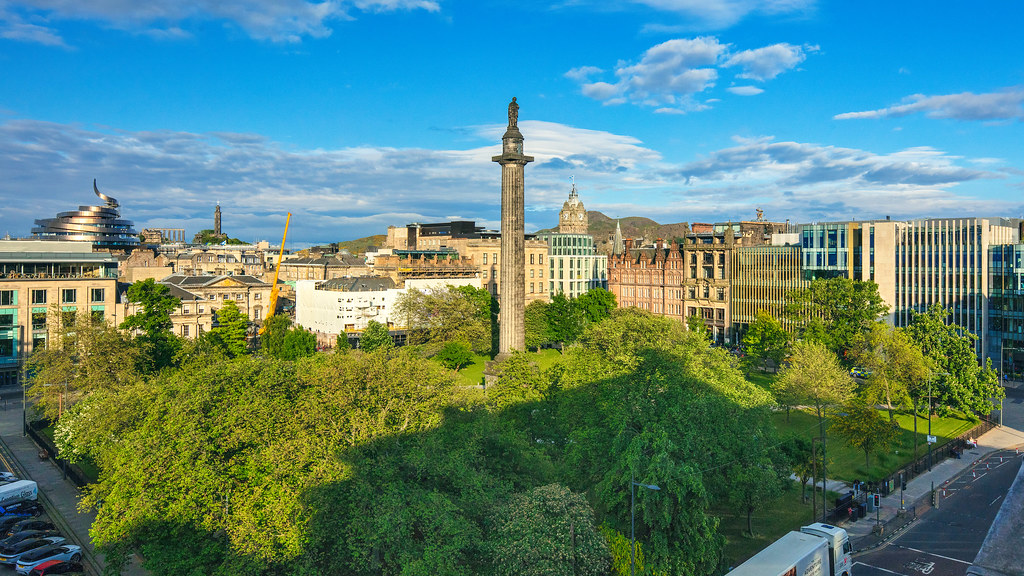 Edinburgh - Saint Andrew Square Aerial | We've been having s… | Flickr