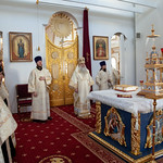 Всенощное бдение в Спасо-Вознесенском кафедральном соборе Ульяновска