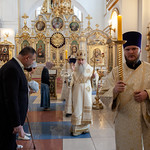 Всенощное бдение в Спасо-Вознесенском кафедральном соборе Ульяновска