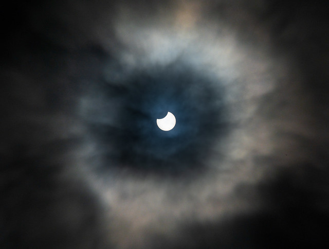 UK Partial Eclipse - The all seeing eye.