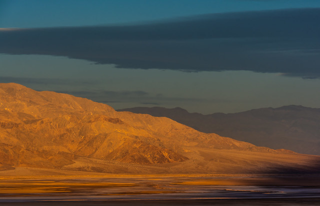 Morning Glow, Panamint Mountain Range, Death Valley National Park