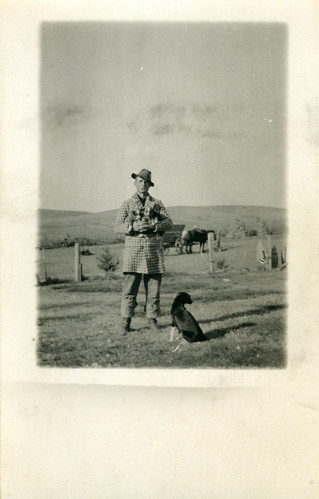 [SOUTH DAKOTA-J-0010] Manchester farmer &lt;b&gt;Image Title:&lt;/b&gt; Manchester  farmer

&lt;b&gt;Date:&lt;/b&gt; c.1916

&lt;b&gt;Place:&lt;/b&gt; Manchester, South Dakota

&lt;b&gt;Description/Caption:&lt;/b&gt; On verso, &amp;quot;William Pratt, Manchester, S.D.&amp;quot;

&lt;b&gt;Medium:&lt;/b&gt; Real Photo Postcard (RPPC)

&lt;b&gt;Photographer/Maker:&lt;/b&gt; Unknown

&lt;b&gt;Cite as:&lt;/b&gt; SD-J-0010, WaterArchives.org

&lt;b&gt;Restrictions:&lt;/b&gt; There are no known U.S. copyright restrictions on this image. While the digital image is freely available, it is requested that &lt;a href=&quot;http://www.waterarchives.org&quot; rel=&quot;noreferrer nofollow&quot;&gt;www.waterarchives.org&lt;/a&gt; be credited as its source. For higher quality reproductions of the original physical version contact &lt;a href=&quot;http://www.waterarchives.org&quot; rel=&quot;noreferrer nofollow&quot;&gt;www.waterarchives.org&lt;/a&gt;, restrictions may apply.