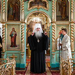 Божественная литургия в храме в честь иконы Божией Матери «Неопалимая Купина» Ульяновска