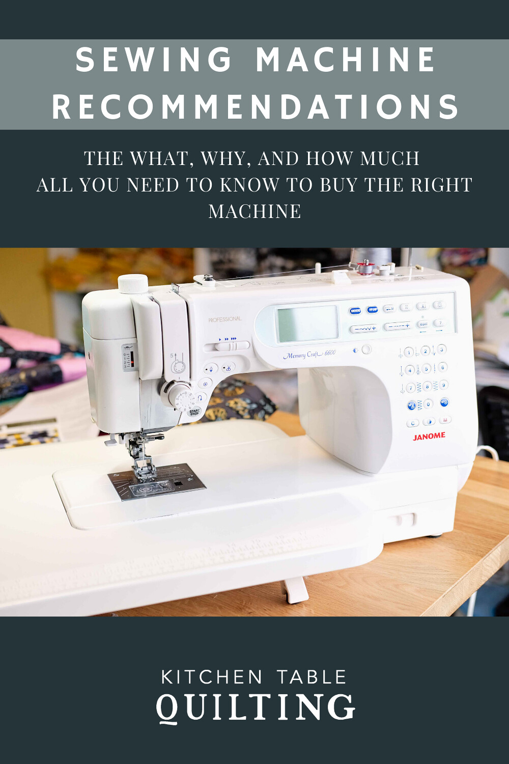 Sewing Machine Recommendations