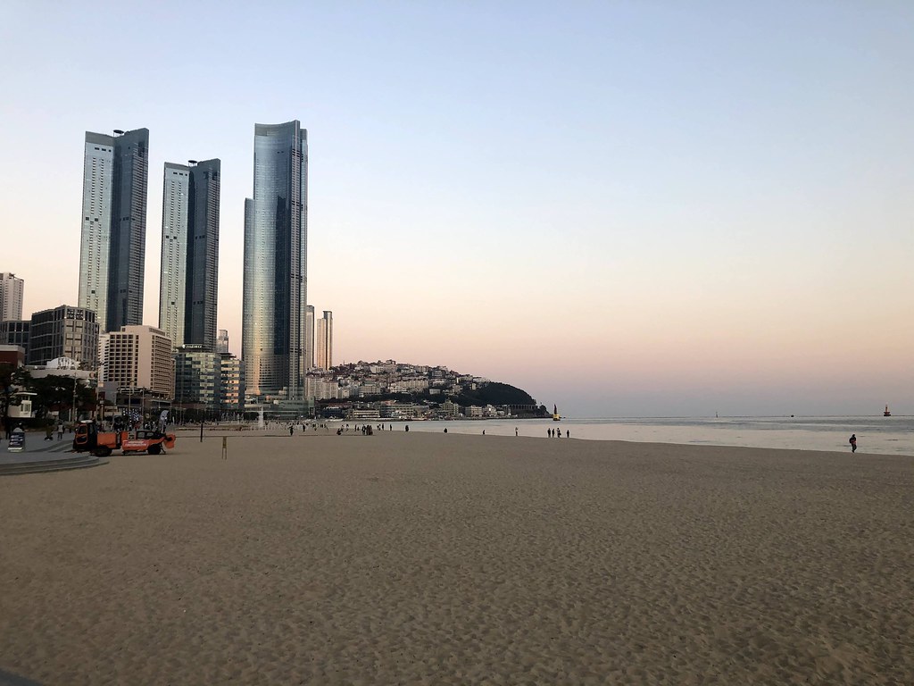 Haeundae Beach Busan Korea