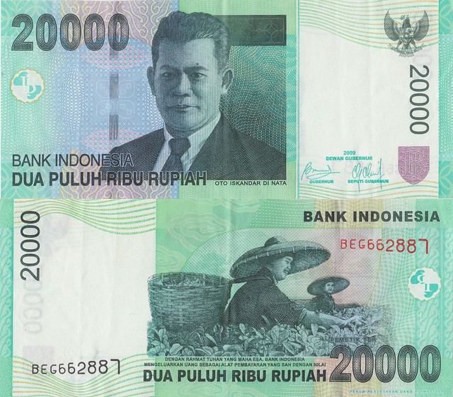 2009 - 20000 Rupiah
