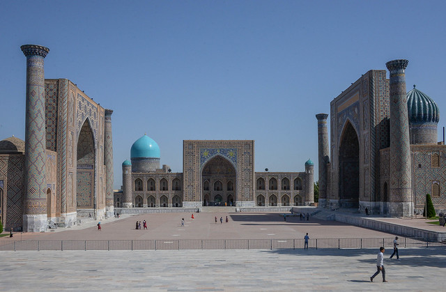 Plaza del Registan. Samarkanda