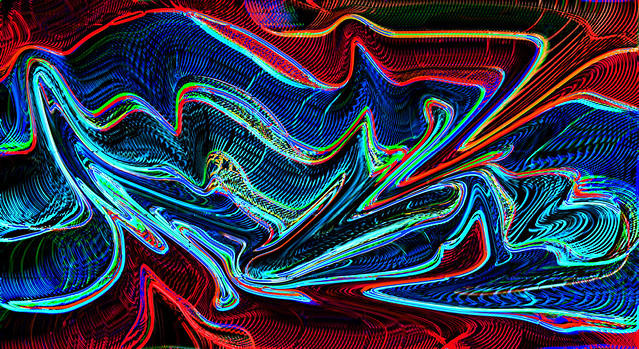 Neon Psychedelic Effects