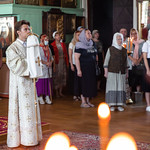 Божественная литургия в храме в честь иконы Божией Матери «Неопалимая Купина» Ульяновска