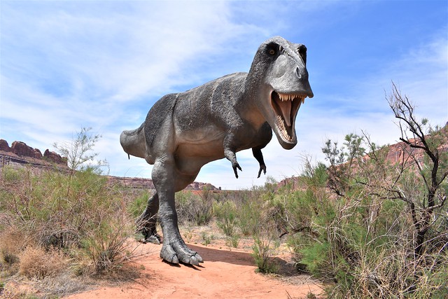 Moab Giants Paleosafari, Tyrannosaurus Dinosaur @ Moab, Utah