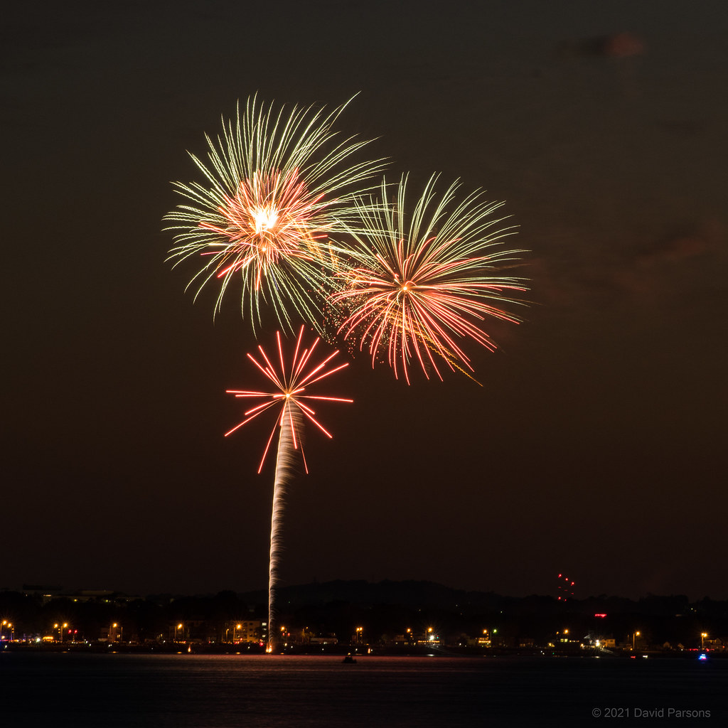 Quincy Flag Day fireworks 2021