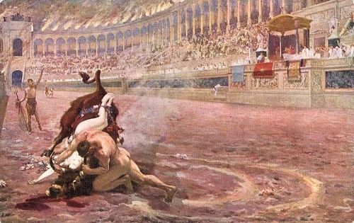 Jan Styka, Quo vadis? (Ursus' battle with the bull)