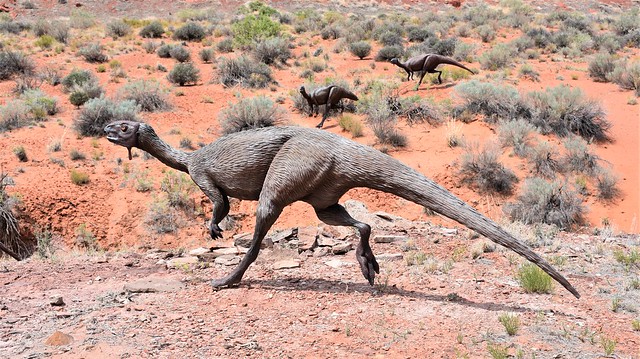 Moab Giants Paleosafari, Iguanodon Dinosaur @ Moab, Utah