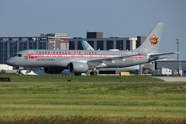 Trans Canada Air Lines Retro Livery C-GNBN