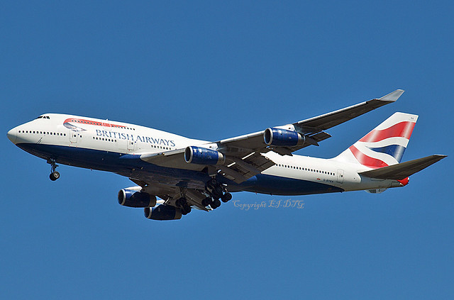 Boeing 747-436 G-BYGA British Airways