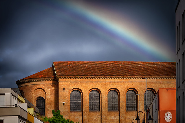 The church under the rainbow