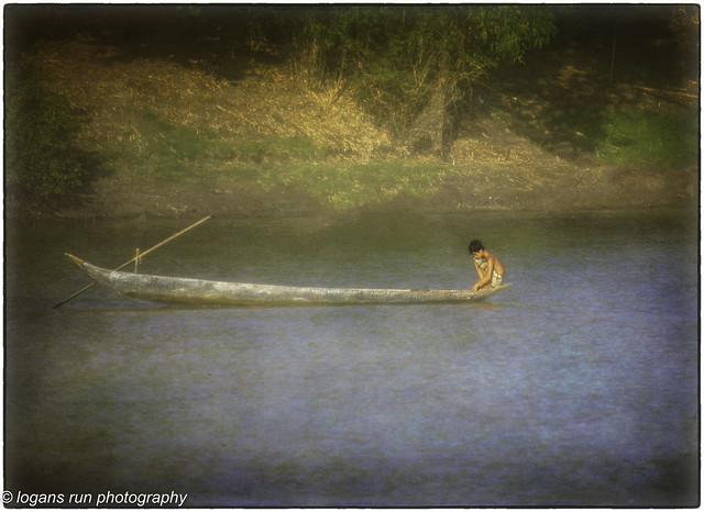 Boy and his boat Textured ON1