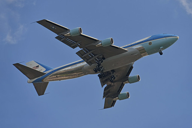 'Air Force One' NQY-LHR
