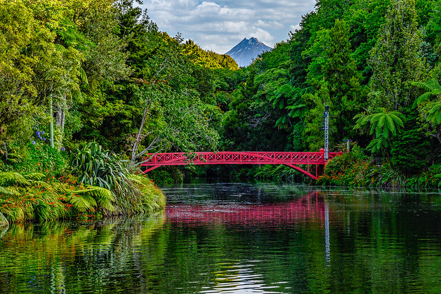 Japanese Red Bridge