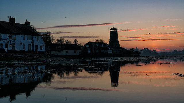The Mill as the day breaks
