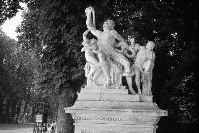 Laocoön and his sons, Sculpture, Versailles, France, 1990, 90-8h-52