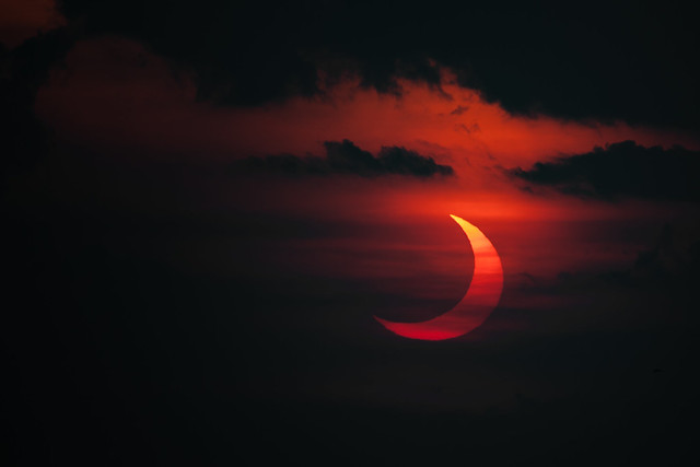 Partial Annular Solar Eclipse