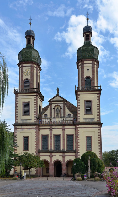 Ebersmunster (Bas-Rhin) - Eglise abbatiale Saint-Maurice