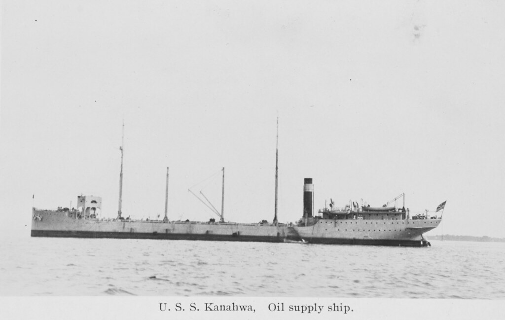 USS Kanawha Oil Supply Ship.