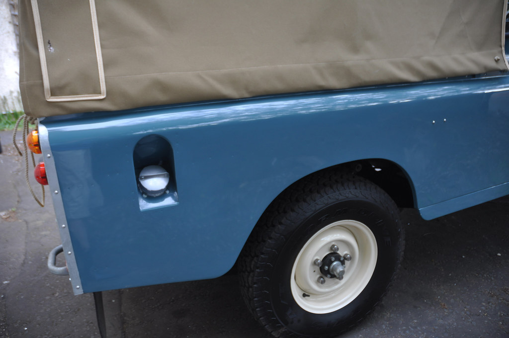 FOO 4 H 1969 Series 2A Land Rover: Completed full restoration and reconstruction Project