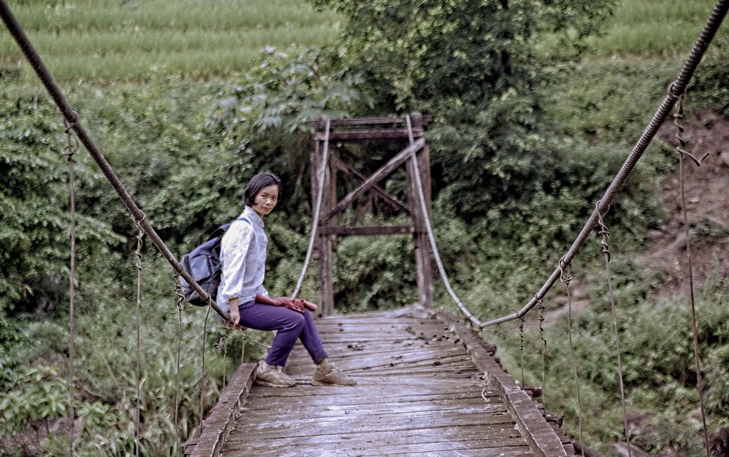 Vietnam - Sapa - footbridge