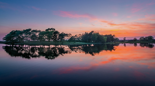 Hatchet Pond - sunset