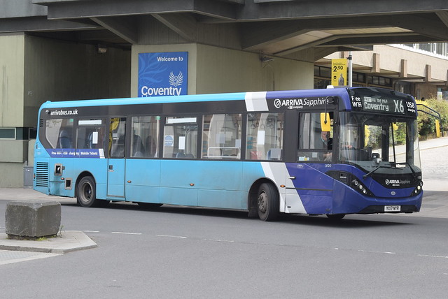 AMN 3100 @ Coventry Pool Meadow bus station