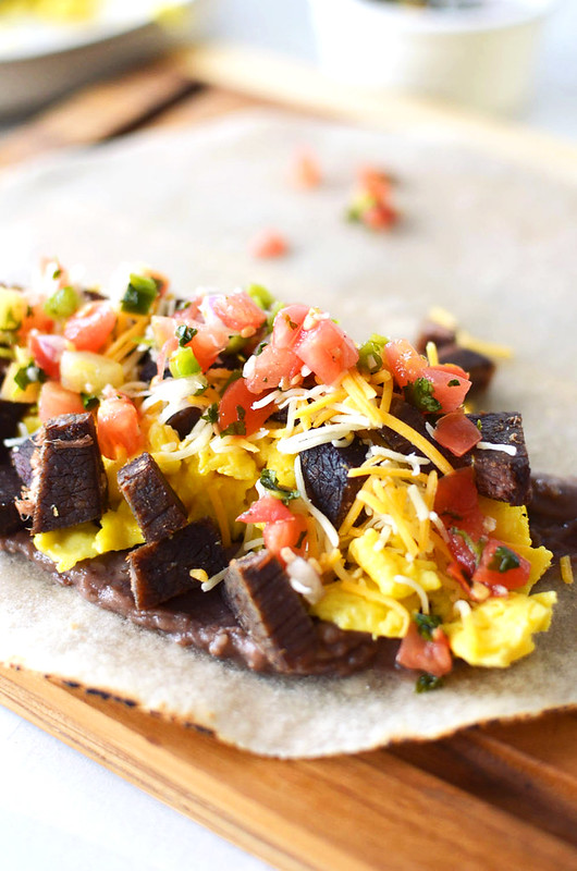 Make Ahead Grain-free Breakfast Burrito - Freezer-friendly, meal-prep