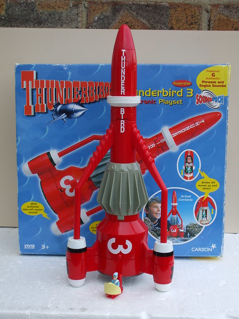 Soundtech Gerry Anderson's Thunderbird 3 Electronic Playset Mint / Boxed Retro Toy