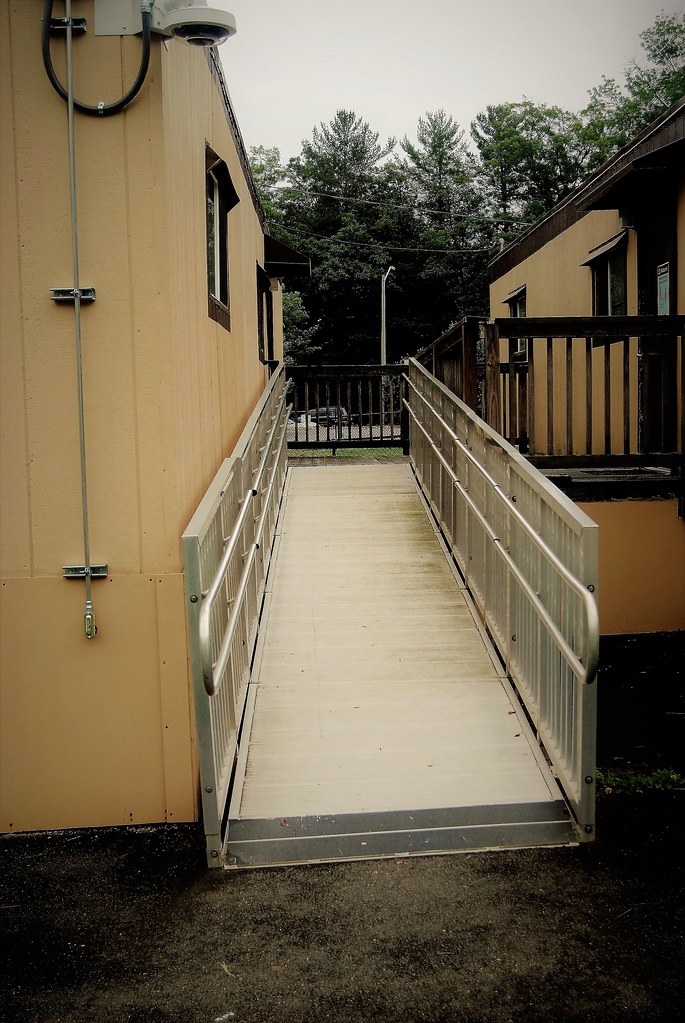 ramp to outdoor classrooms
