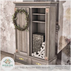 DD Thilo Armoire With WreathAD