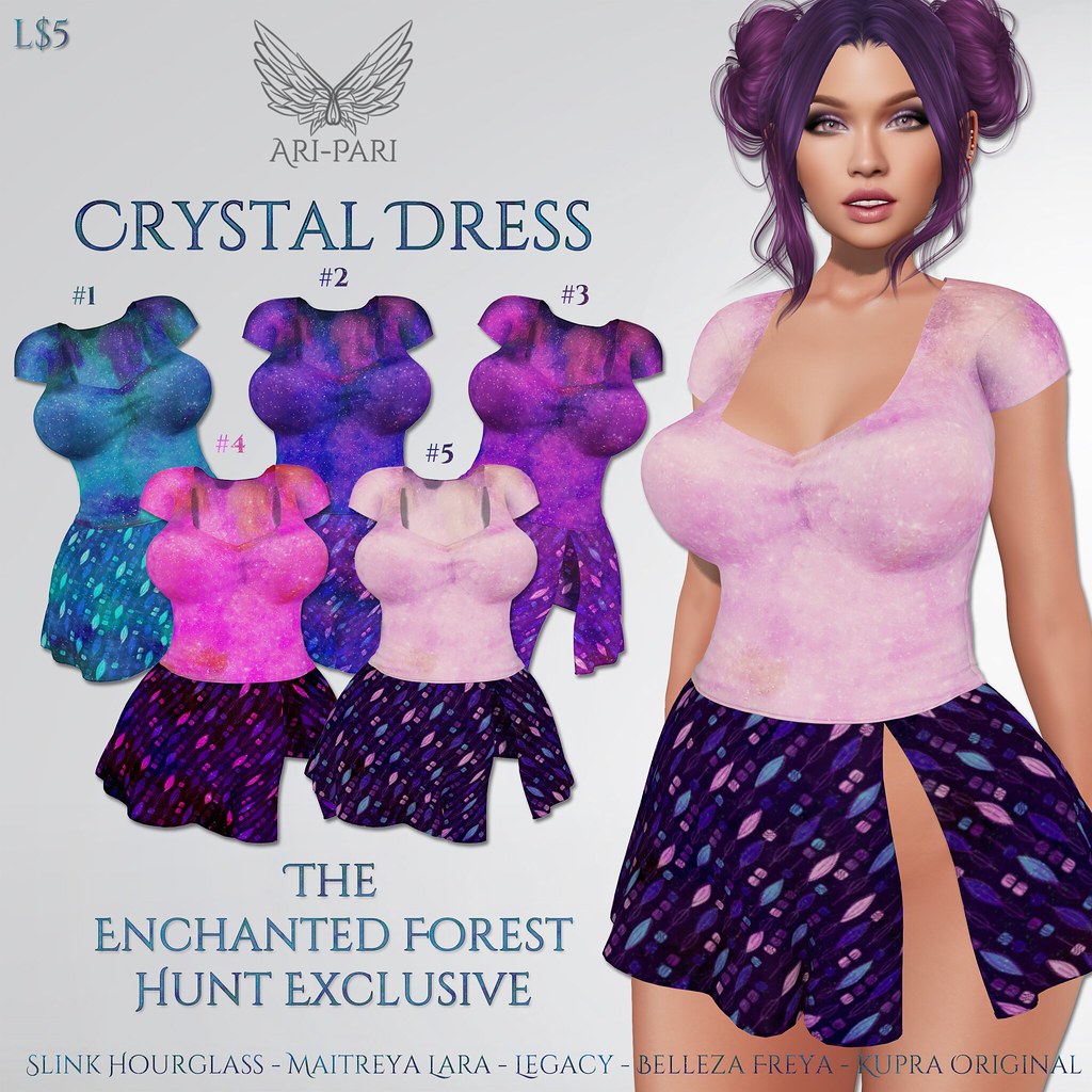 [Ari-Pari] Crystal Dress Hunt Key