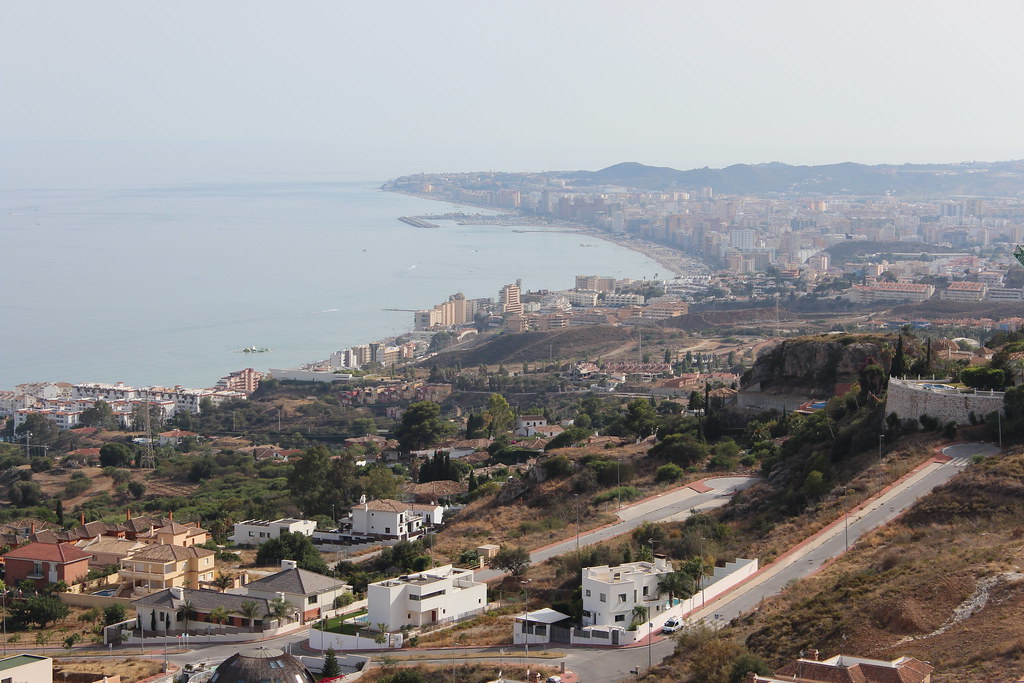 Vistas a la costa. Benalmádena (Málaga)