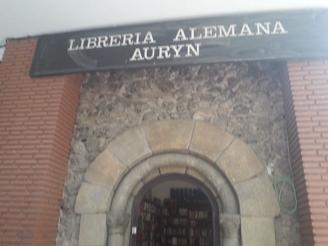 Entrance  to the German  Bookshop, Auryn