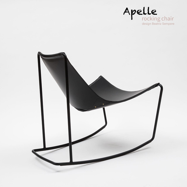 Apelle rocking chair, Beatriz Sempere for @midjinitaly   https://www.midj.com/it/prodotti/collezioni/apelle  #beatrizsempere #apellecollection #apellechair