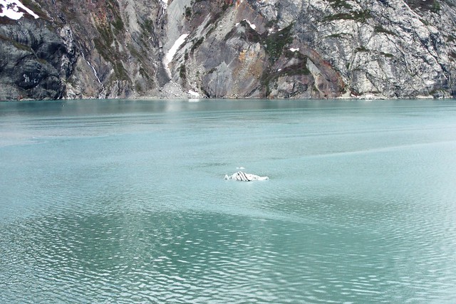 Glacier Bay National Park - Striped Iceberg
