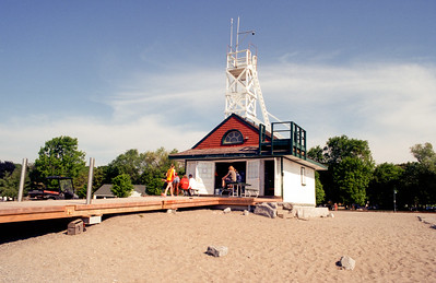 Leuty Beach Life Guard Station Opening Up