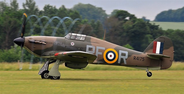 RAF Hawker Hurricane G-HURI  R4175  RF-R 303 Polish Squadron